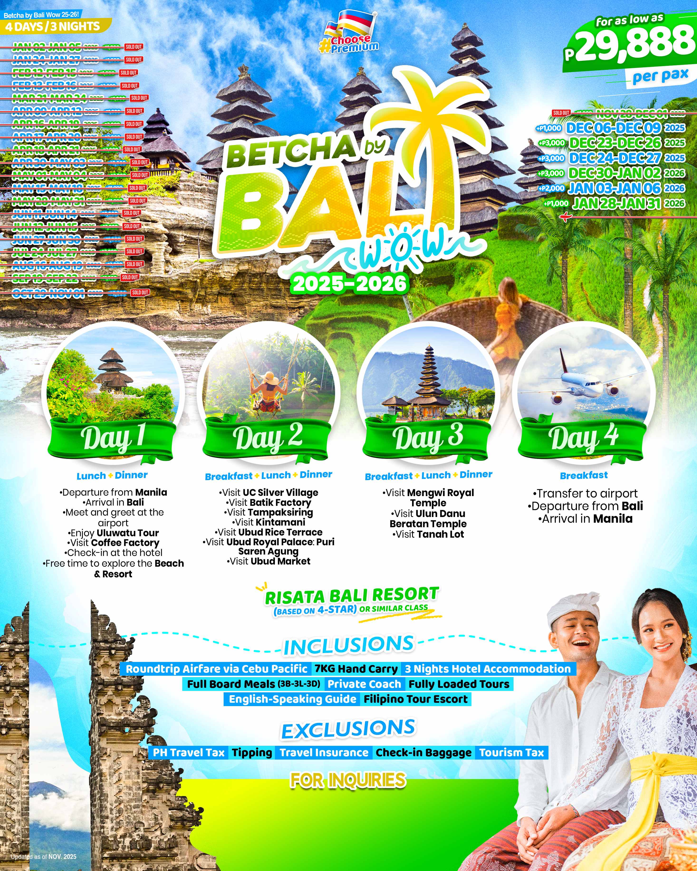 BALI (Betcha By Bali Wow 1