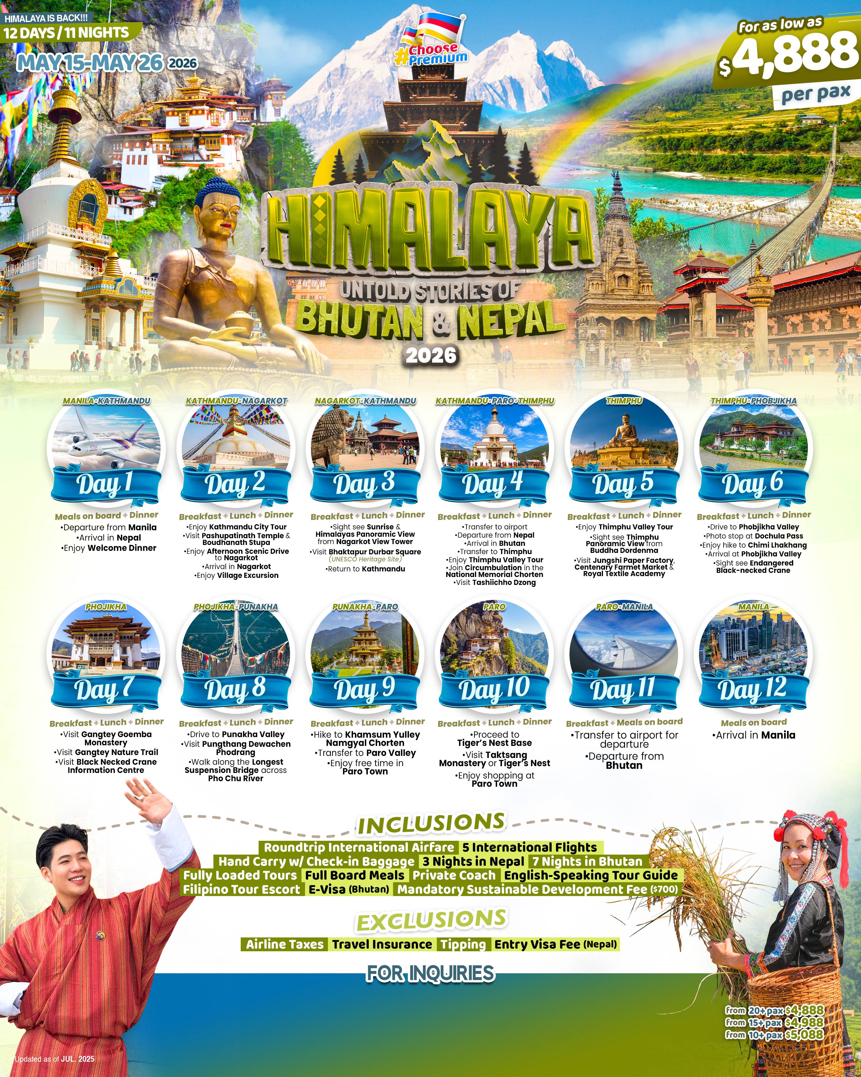 BHUTAN & NEPAL (Himalaya_Untold Stories of Bhutan & Nepal) 2026