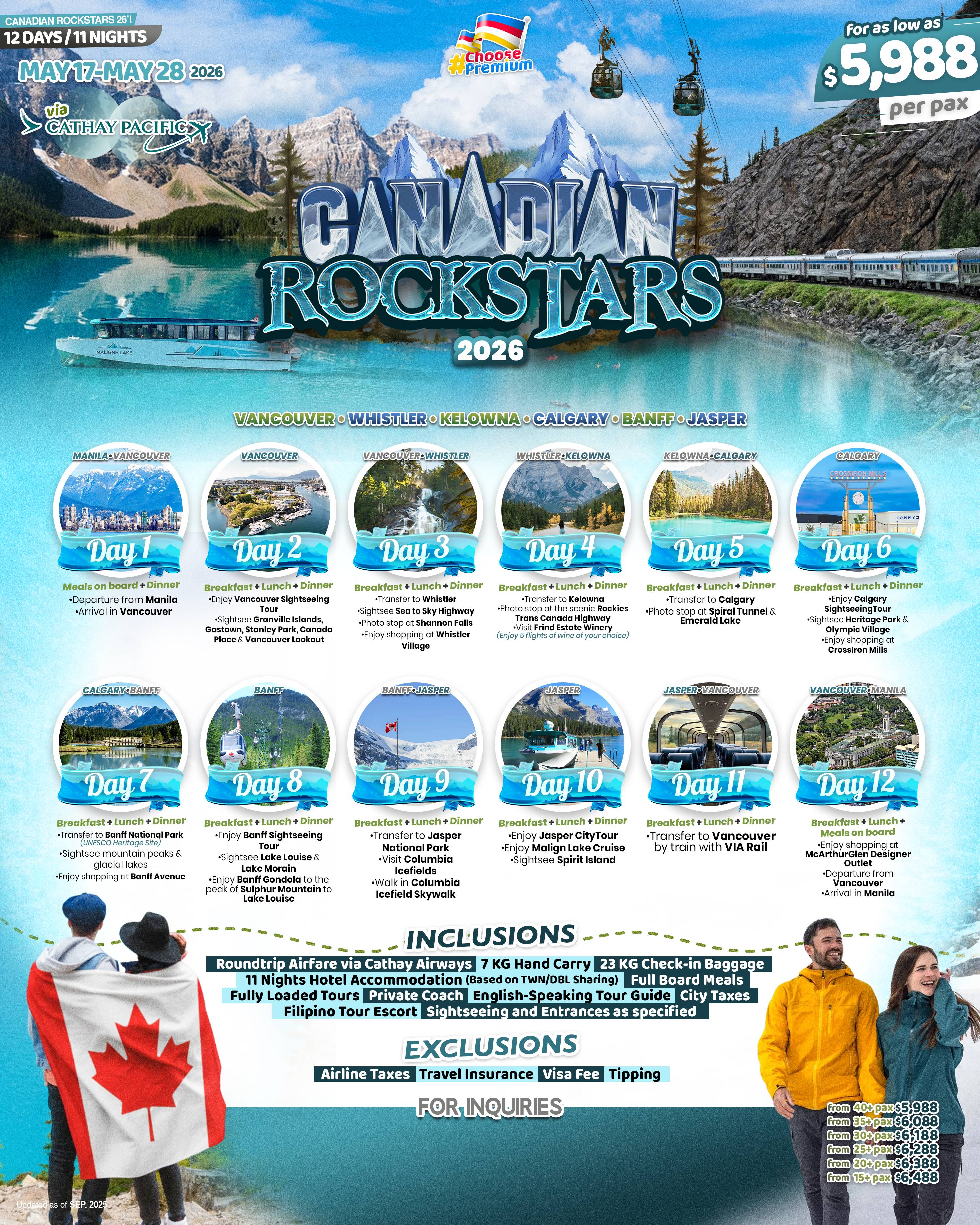 CANADA (Canadian Rockstars) 2026