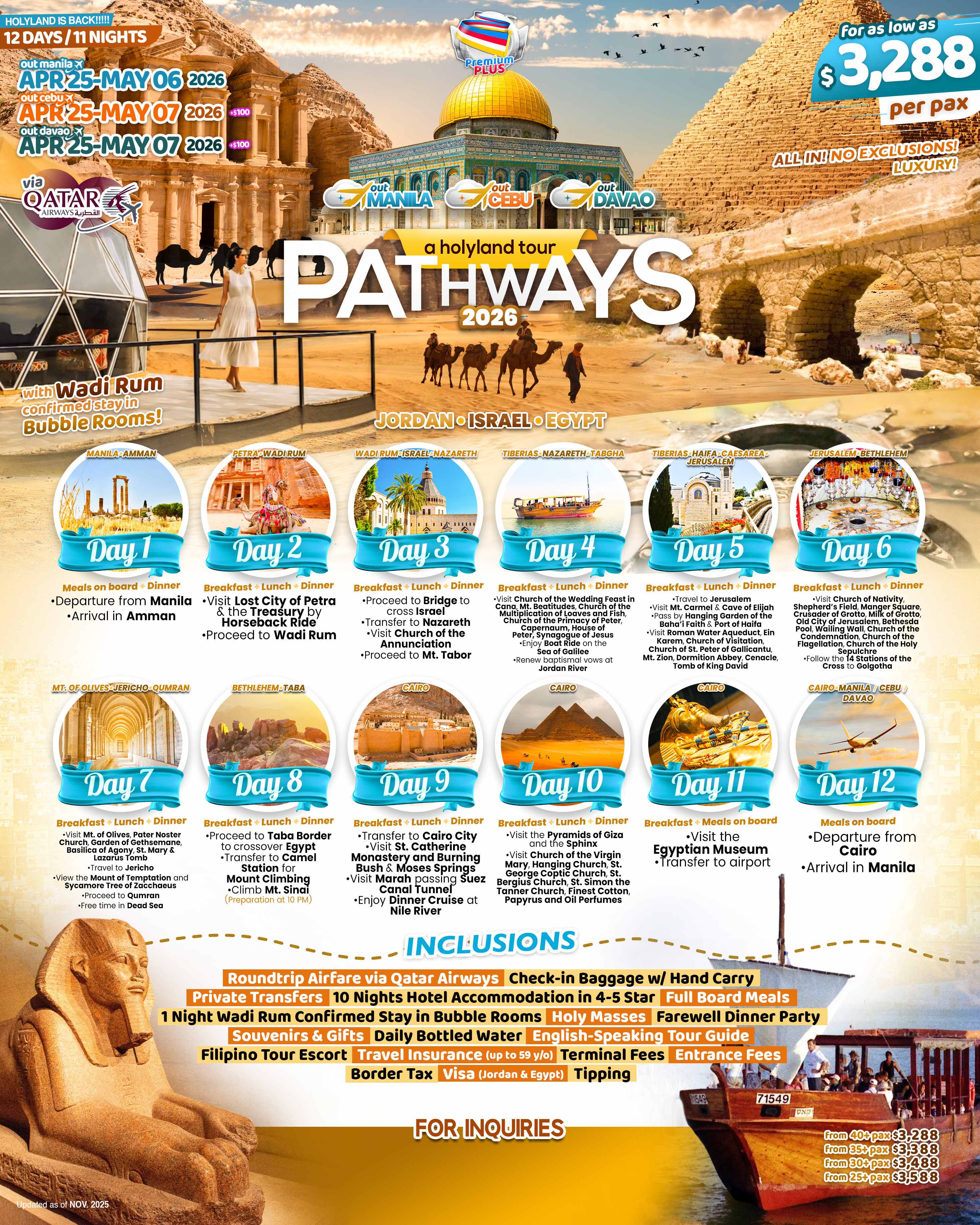 HOLYLAND (Pathways Holyland) 2026