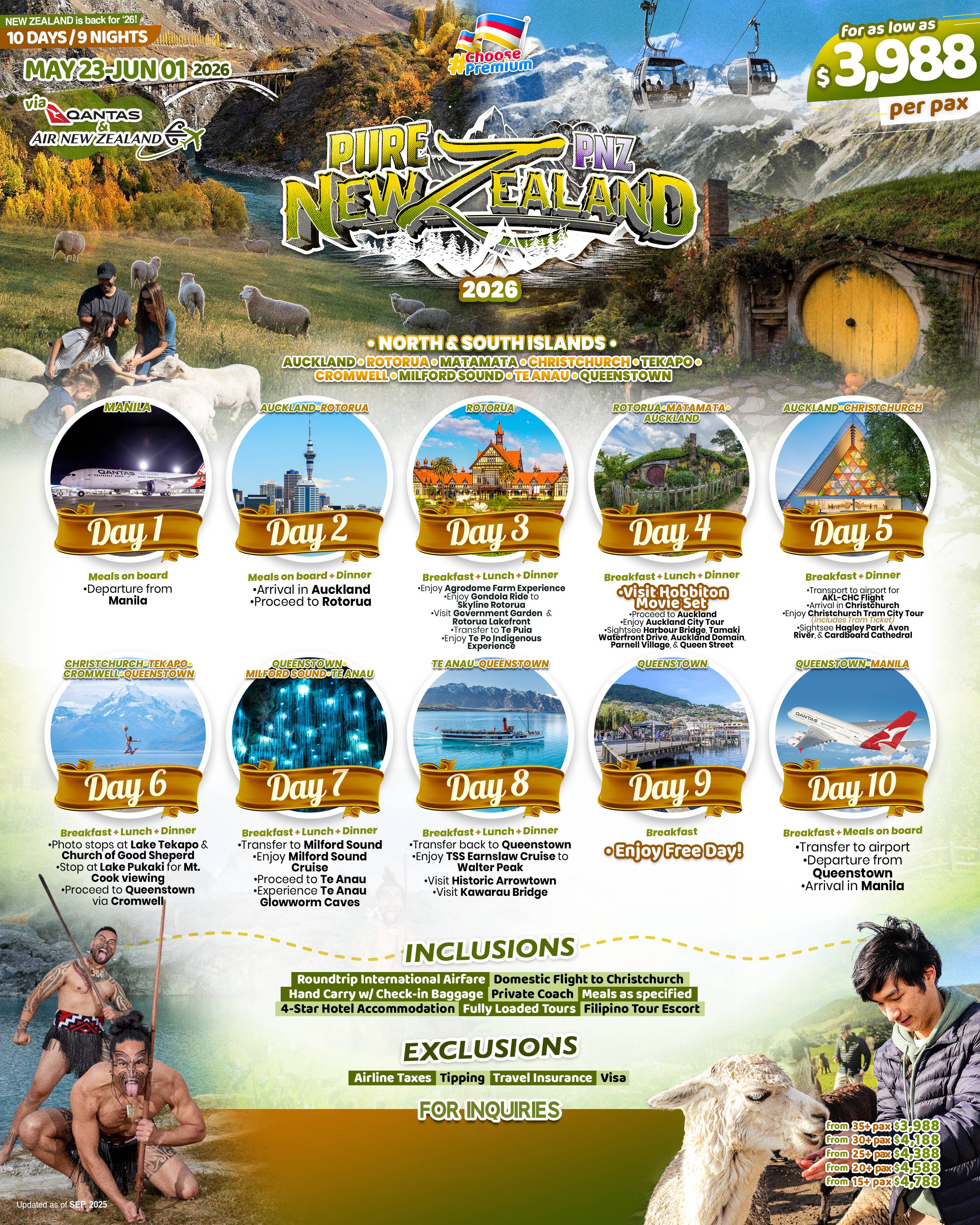 NEW ZEALAND (Pure New Zealand) 2026