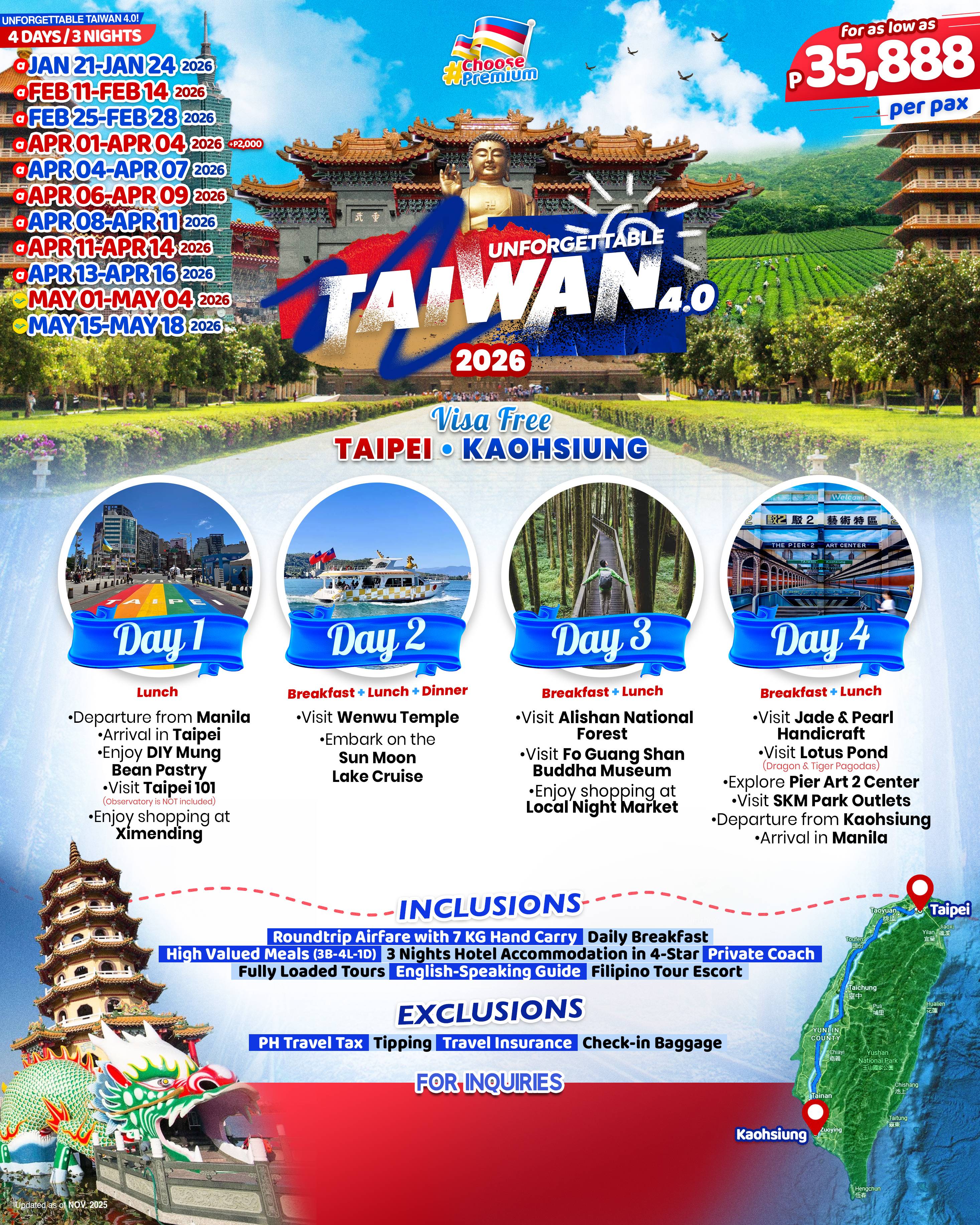 TAIWAN (Unforgettable Taiwan 4